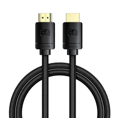 Baseus HDMI 8K Kabel 2m High Definition - Svart
