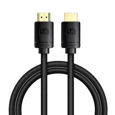 Baseus HDMI Till HDMI Adapter Kabel 1.5 m - Svart