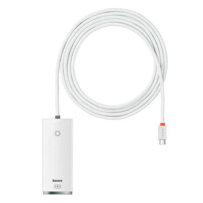 Baseus HUB Typ-C 4x USB Till Typ-C Kabel 2m - Svart