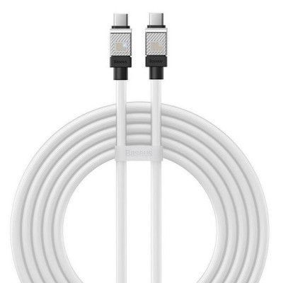 Baseus Kabel USB-C Till USB-C 2m - Vit