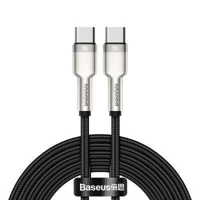 Baseus USB-C till USB-C kabel Cafule Series Metal 100W 5A 2m