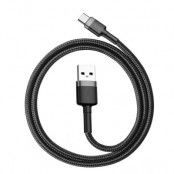 BASEUS kabel USB Cafule till Type C 3A CATKLF-AG 0,5M - Svart