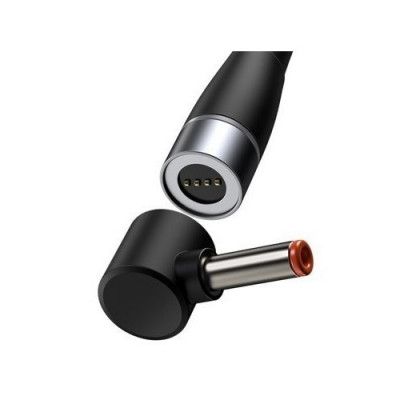 Baseus Magnetic USB-C Till DC Round Kabel 2m- Svart