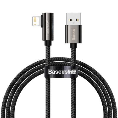 Baseus Mobile Game Kabel Lightning - USB 2,4A 1m - Svart