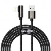 Baseus Mobile Game Lightning Kabel USB 2,4A 1m - Svart