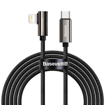 Baseus Mobile Game Lightning Kabel USB-C 20W 2m - Svart