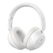 Baseus On-Ear Trådlösa Hörlurar Bluetooth 5.3 - Vit