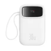 Baseus Powerbank 10000 mAh 30W USB-C QPow 2 - Vit