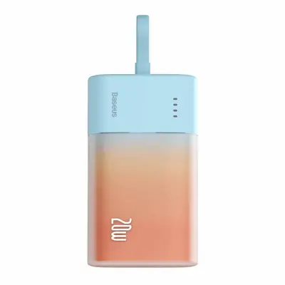 Baseus Powerbank 5200mAh Popsicle 20W - Blå/Orange