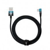 Baseus Snabb USB Till Typ-C 100W Kabel 2M - Svart/Blå