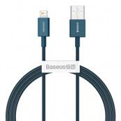 Baseus Superior Lightning USB Kabel 1 m - Blå
