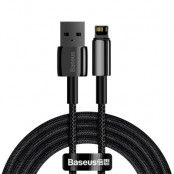 Baseus Tungsten Lightning USB Kabel 2 m - Svart