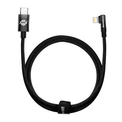 Baseus USB-C till Lightning kabel 20W 1m MVP 2 Vinklad