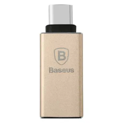 Baseus Type-C 3.1 till 3.0 USB-Adapter - Guld