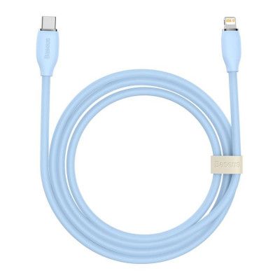 Baseus USB-C Till Lightning Kabel 20W 2 m - Blå