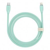 Baseus USB-C Till Lightning Kabel 20W 2 m - Grön