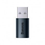 Baseus USB 3.1 OTG Till Typ-C Adapter - Blå