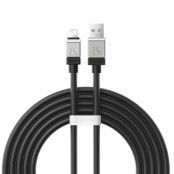 Baseus USB-A - Lightning Kabel 2.4A 1m CoolPlay - Svart