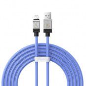 Baseus USB-A Till Lightning Kabel 2m CoolPlay - Blå