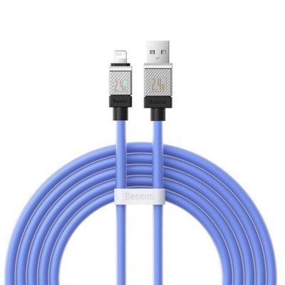 Baseus USB-A till Lightning kabel 2m CoolPlay - Blå