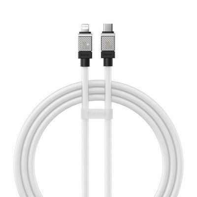 Baseus USB-C till Lightning kabel 20W 1m - Vit