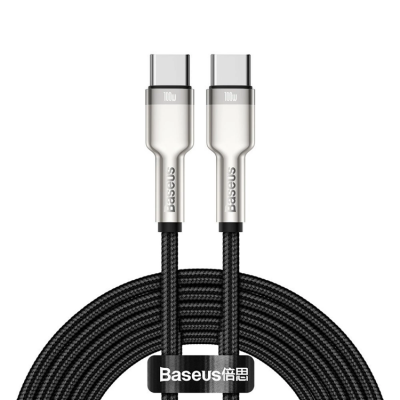 Baseus USB-C till USB-C kabel Cafule Series Metal 100W 5A 1m