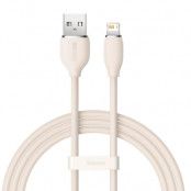 Baseus USB Till Lightning Kabel 1.2 m - Rosa