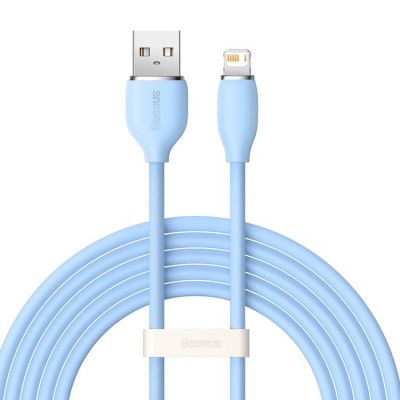 Baseus USB Till Lightning Kabel 2 m - Blå