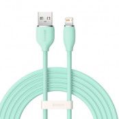 Baseus USB Till Lightning Kabel 2 m - Grön