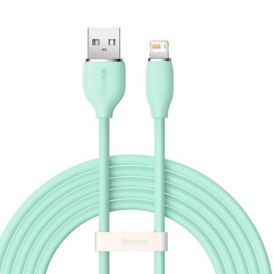 Baseus USB Till Lightning Kabel 2 m - Grön
