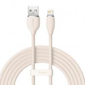 Baseus USB Till Lightning Kabel 2 m - Rosa