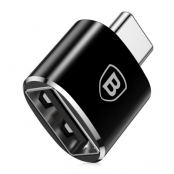 Baseus USB to USB Type-C Adapter - Svart