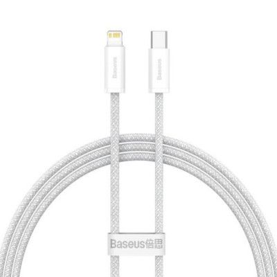 Baseus USB-C Till Lightning 20W Kabel 1m - Vit
