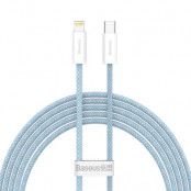 Baseus USB-C Till Lightning 20W Kabel 2m - Blå