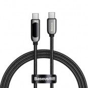 Baseus USB-C Till USB-C Kabel 100 W 1 m - Svart