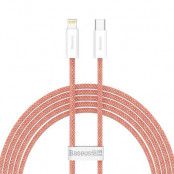 Baseus USB-C Till Lightning Kabel 20W 2m - Orange