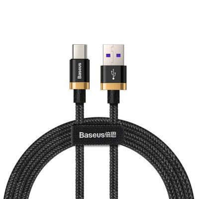 Baseus USB/USB-C Kabel 40W 3.0 QC 3.0 1M Svart