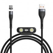 Baseus Zinc 3in1 USB lightning/USB Type C/micro USB Kabel Grå