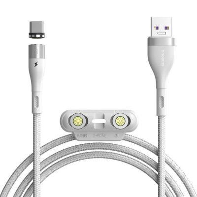 Baseus Zinc 3in1 USB lightning/USB Type C/micro USB Kabel Vit
