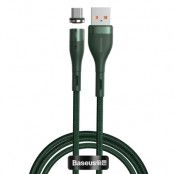 Baseus Zinc USB micro USB magnetisk laddnings Kabel 1m Grön