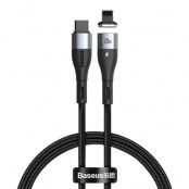 Baseus Zinc USB Type C - lightning laddnings Kabel 1 m Svart