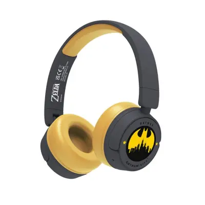 BATMAN Hörlur On-Ear Junior Trådlös - Svart/Gul