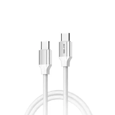 Beline BLNCWC03 USB-C/USB-C Kabel 65W 1 m – Vit