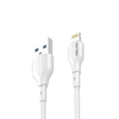 Beline Kabel 25W USB-A/Lightning 1m vit BLNCWL01