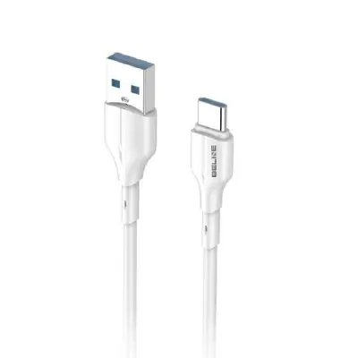 Beline USB-A/USB-C Kabel 25W 1 m BLNCWC01 - Vit
