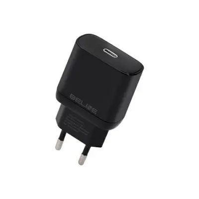 Beline Väggladdare USB-C (25W) - Svart