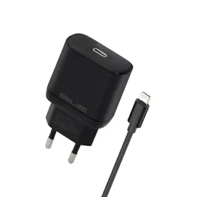Beline Väggladdare USB-C Med USB-Lightning Kabel