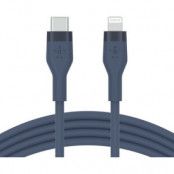BELKIN Boost Silikon USB-C Till Lightning Kabel 1M - Blå