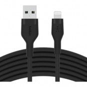 BELKIN Boost USB-A Till Lightning Kabel 1M - Svart