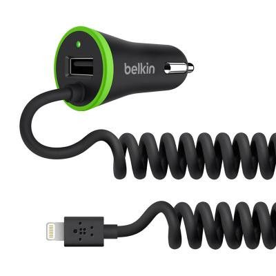 BELKIN billaddare lightning 3,4A Svart